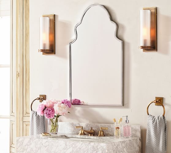 pottery barn pearson sconce