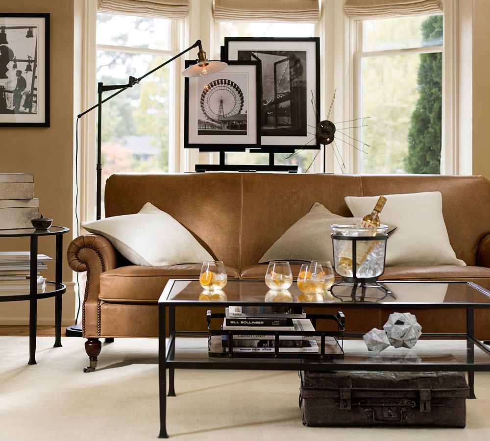 Tanner 24" Round End Table Pottery Barn