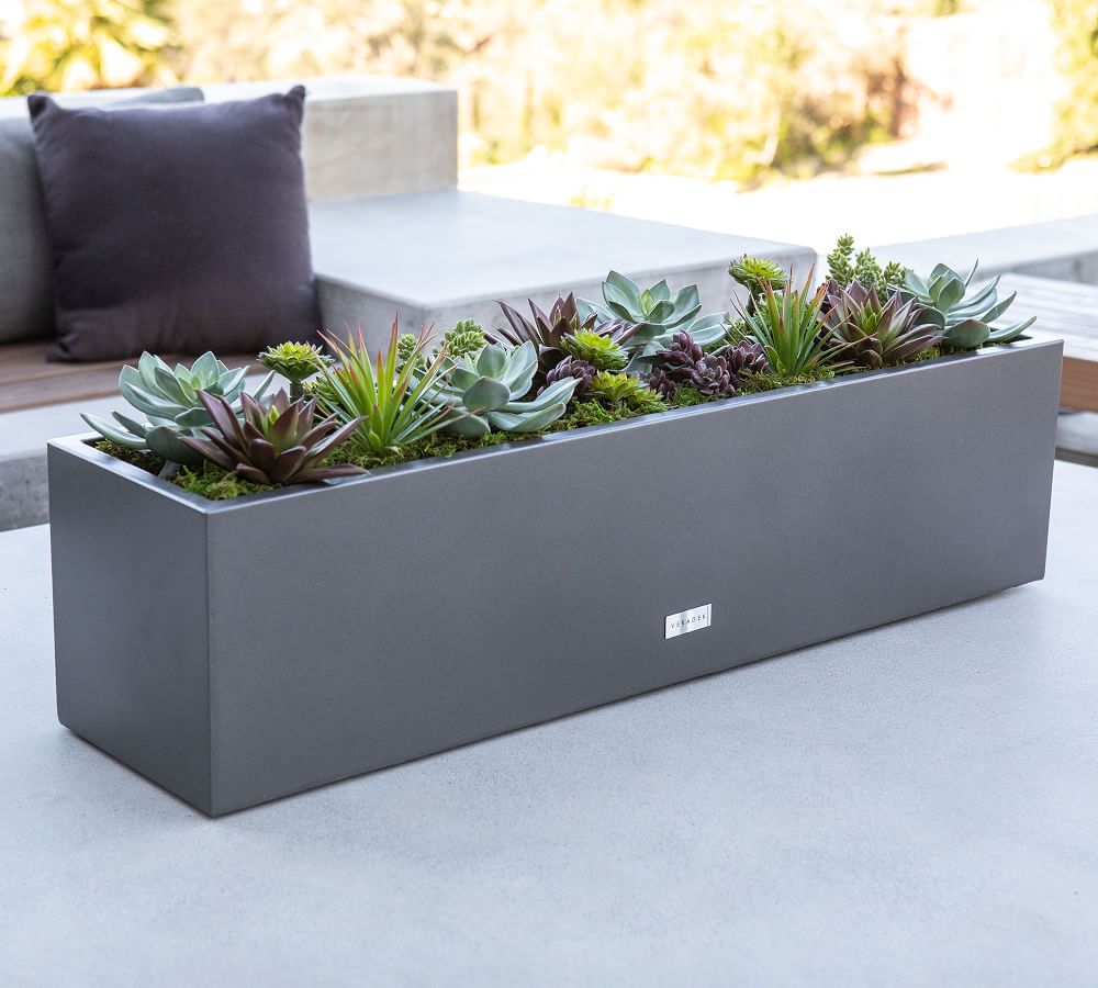 Galvanized Trough | Pottery Barn