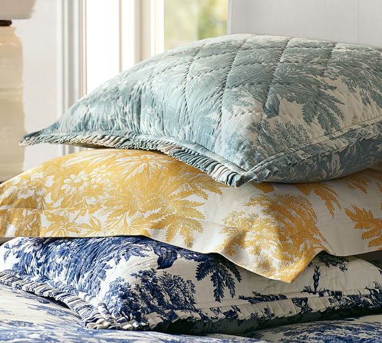 pottery barn matine toile duvet