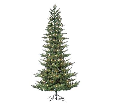 Pre-lit Austrian Pine Faux Christmas Tree - 7.5' 