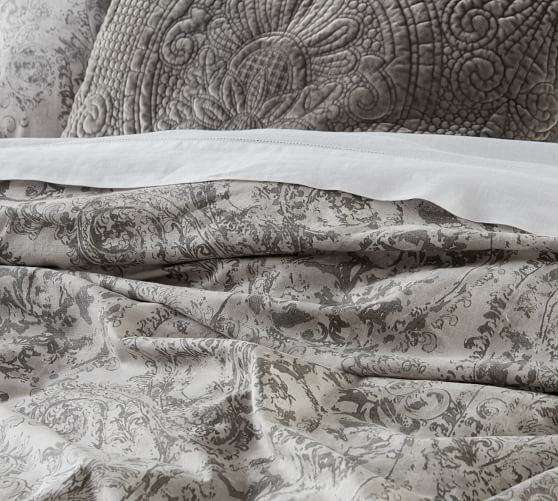 jaylinn paisley print duvet cover