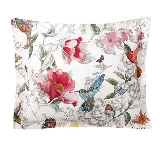 hummingbird duvet pottery barn