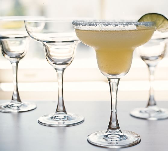 classic margarita glasses