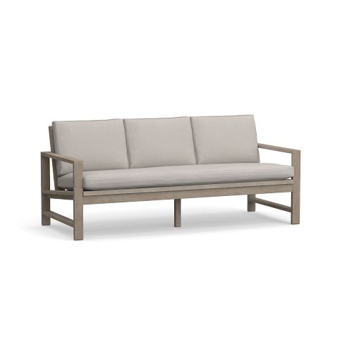 metal couch outdoor