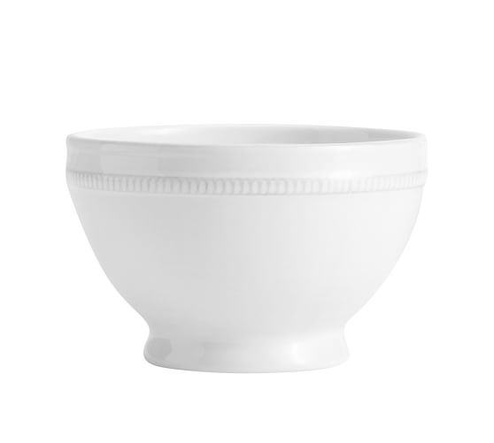 White Cereal Bowl Pottery Barn