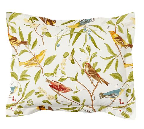 pottery barn spring sparrow duvet