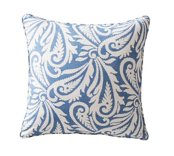 Paisley Pillow Cover Pottery Barn