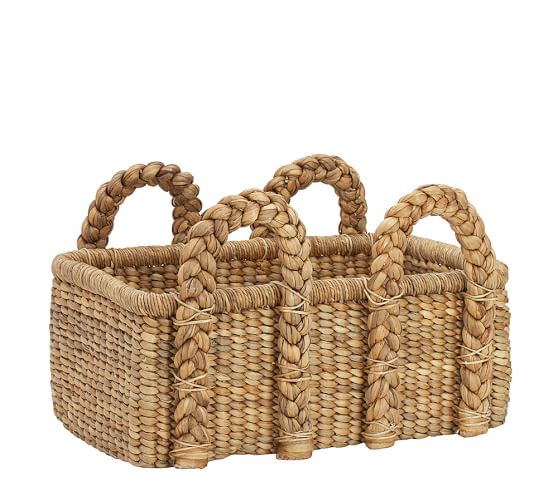 Woven Seagrass Basket Pottery Barn