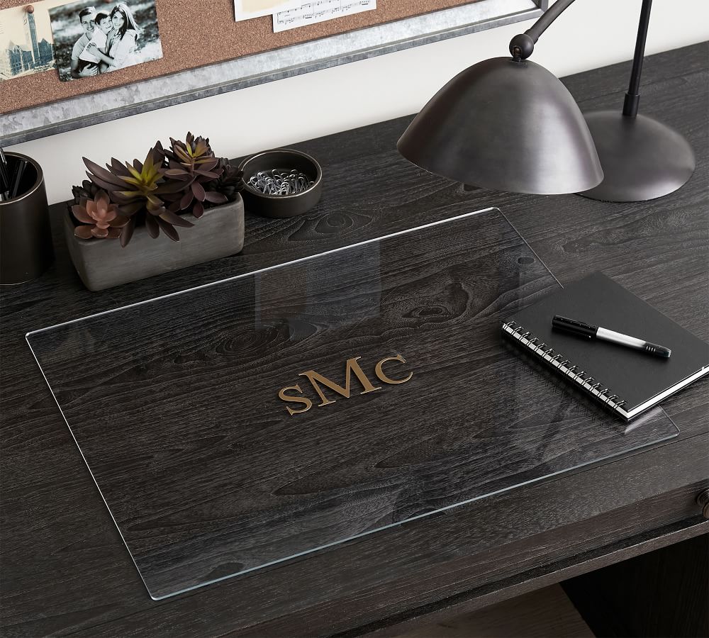 Clear Desk Blotter Pottery Barn