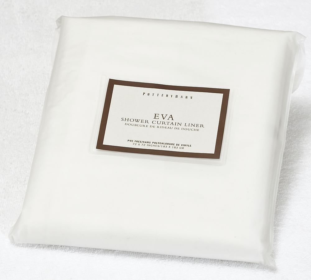 EVA Vinyl Shower Curtain Liner, 72" Pottery Barn