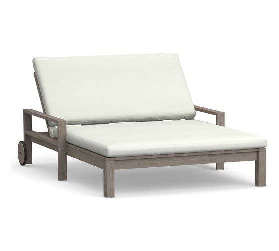 Single and Double Chaise Lounge Chair Pottery Barn