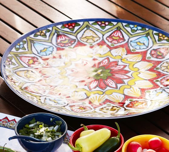 talavera serving platter