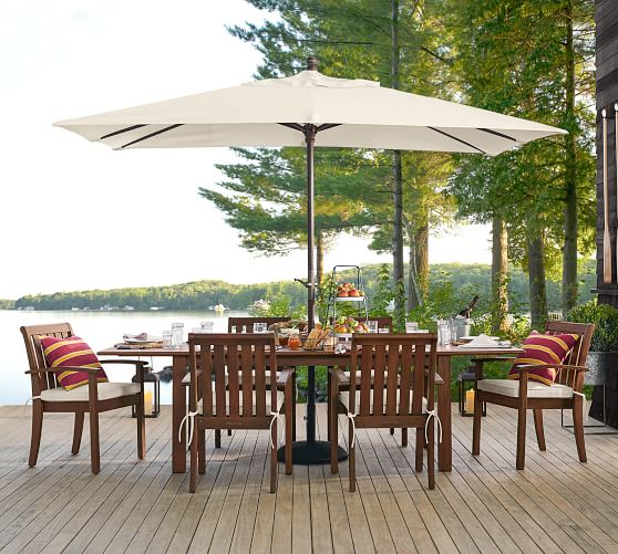 mahogany outdoor dining table