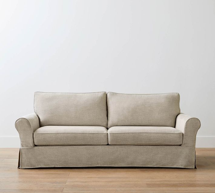 PB Comfort Roll Arm Slipcovered Sofa | Pottery Barn