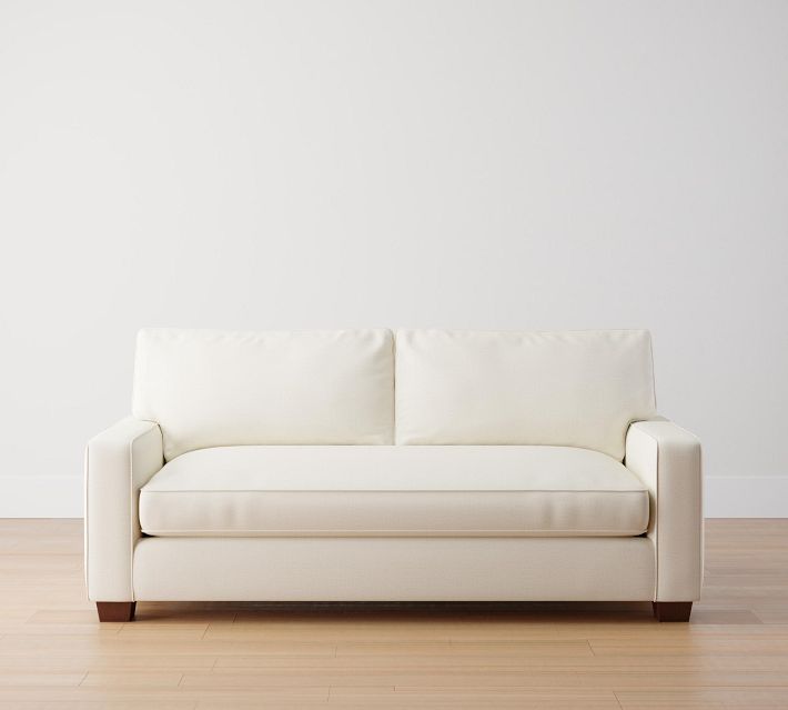 PB Comfort Square Arm Upholstered Sleeper Sofa With Memory Foam