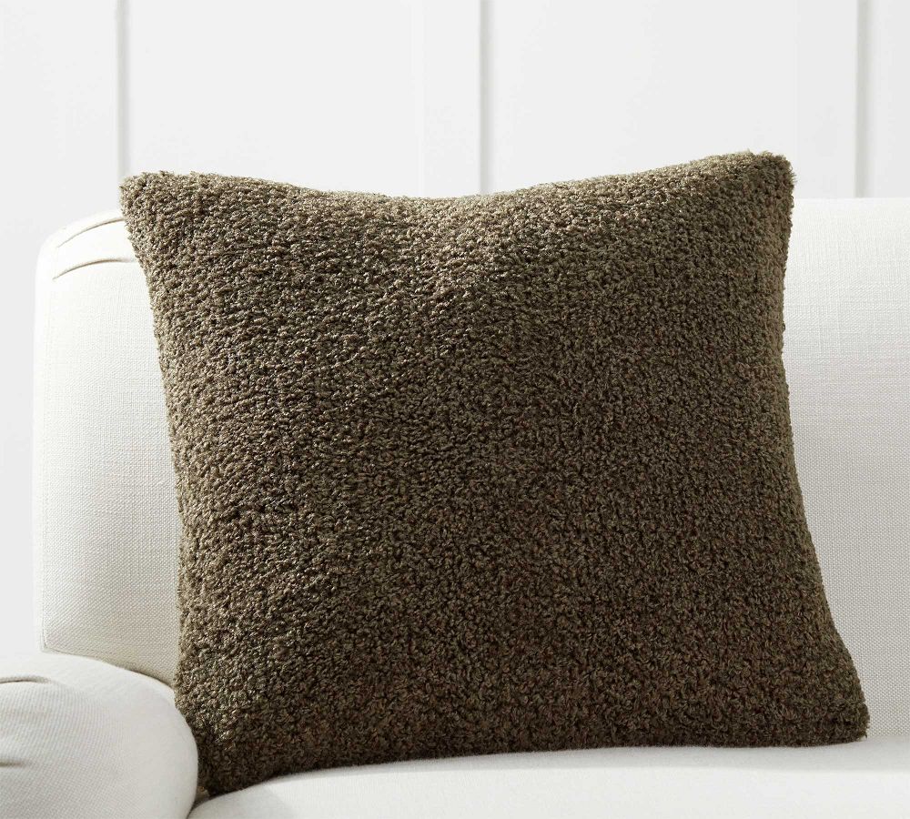 Cozy Teddy Faux Fur Pillow Covers Pottery Barn
