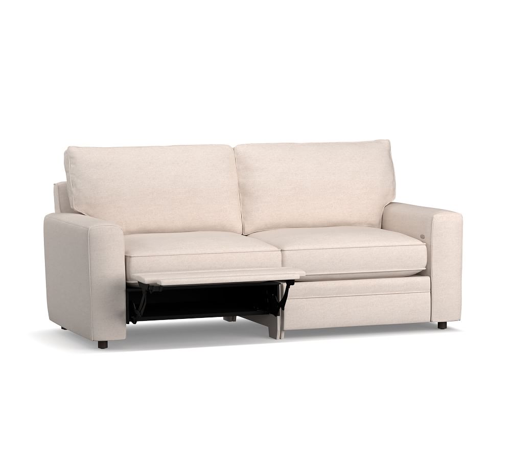 Pearce Square Arm Upholstered Reclining Sofa Pottery Barn