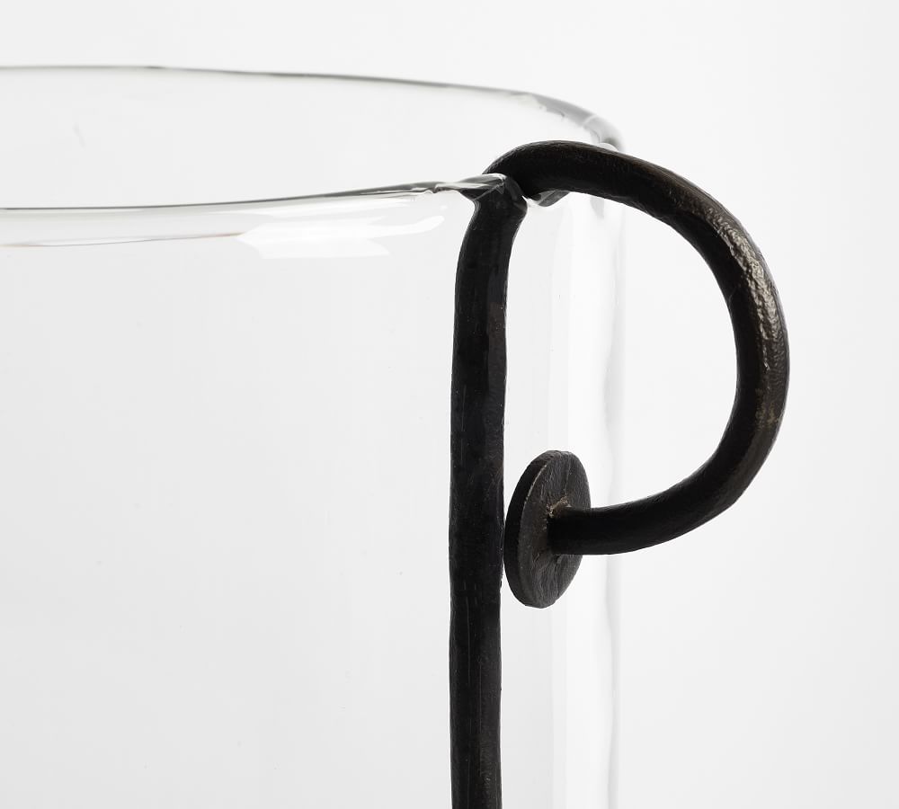 Arlo Floating Hurricane Pillar Candleholder Pottery Barn