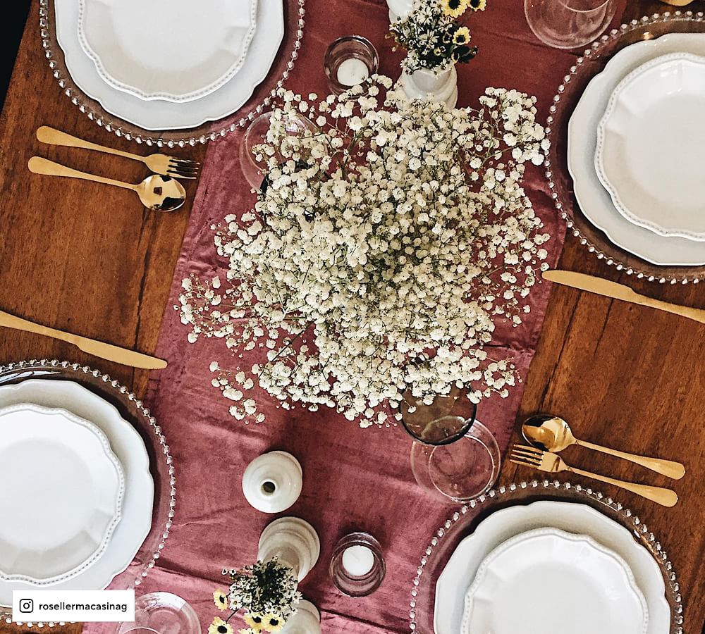 Leila 16Piece Dinnerware Set Pottery Barn