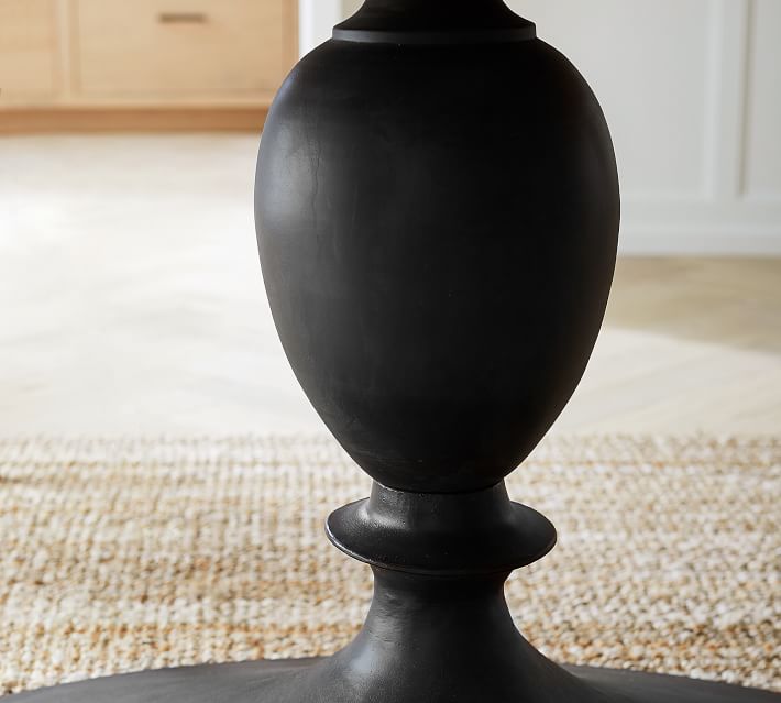 Chapman Oval Marble Pedestal Dining Table Pottery Barn