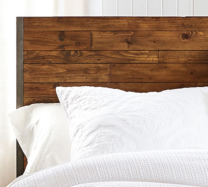 Big Daddy's Antiques Reclaimed Wood Bed | Wooden Beds | Pottery Barn