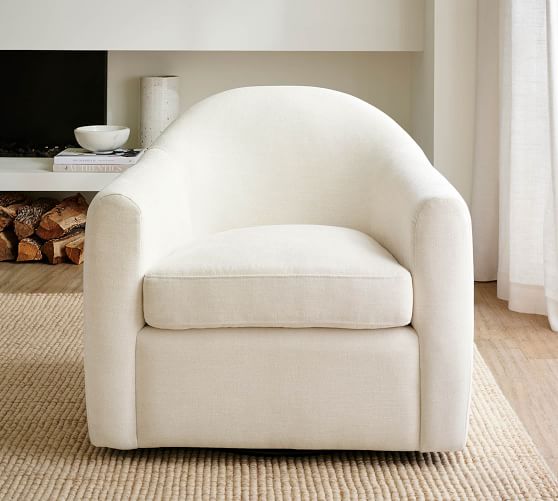 custom upholstered swivel chairs