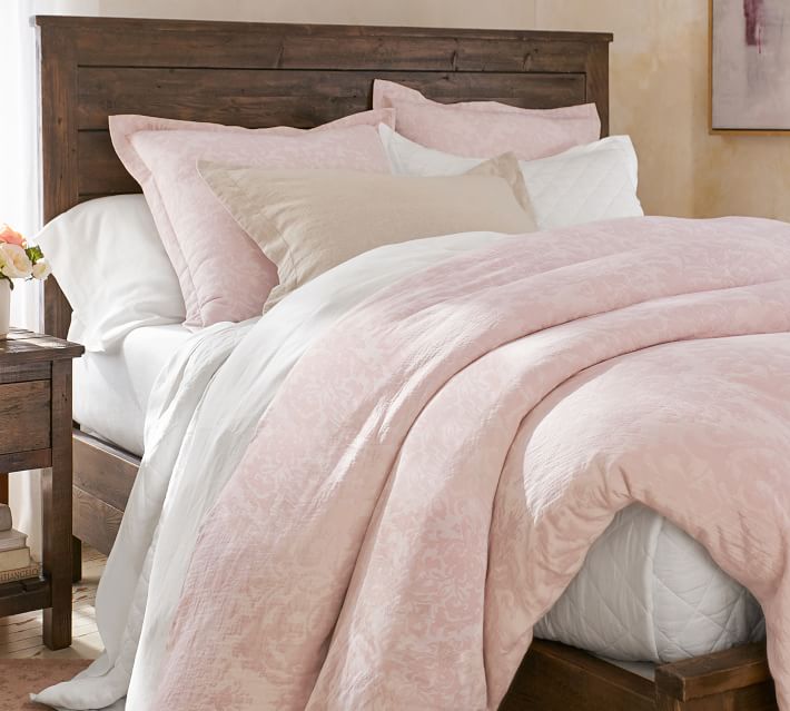 jacquard medallion duvet cover