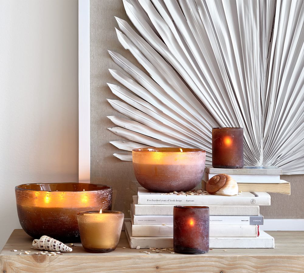 Palm Leaf Shadow Box Art White Wall Art Pottery Barn