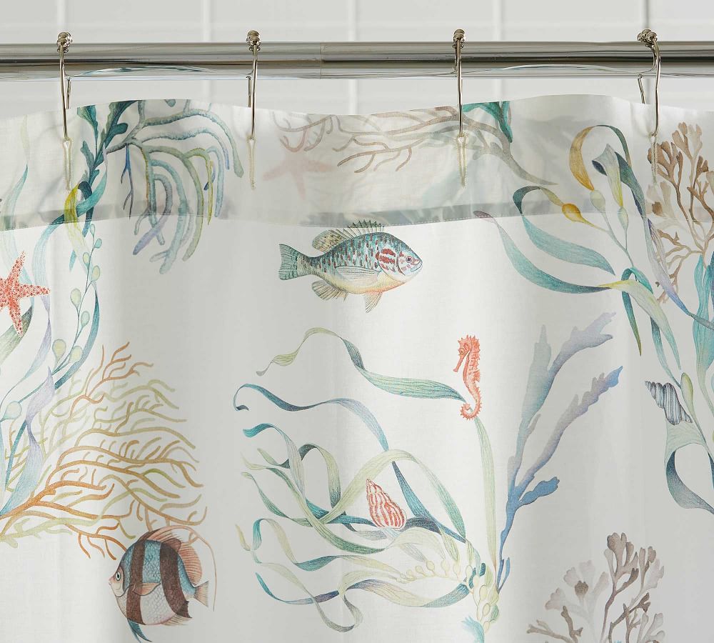 Fisher Shower Curtain | Pottery Barn