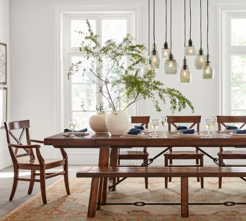 pottery barn dining room decor