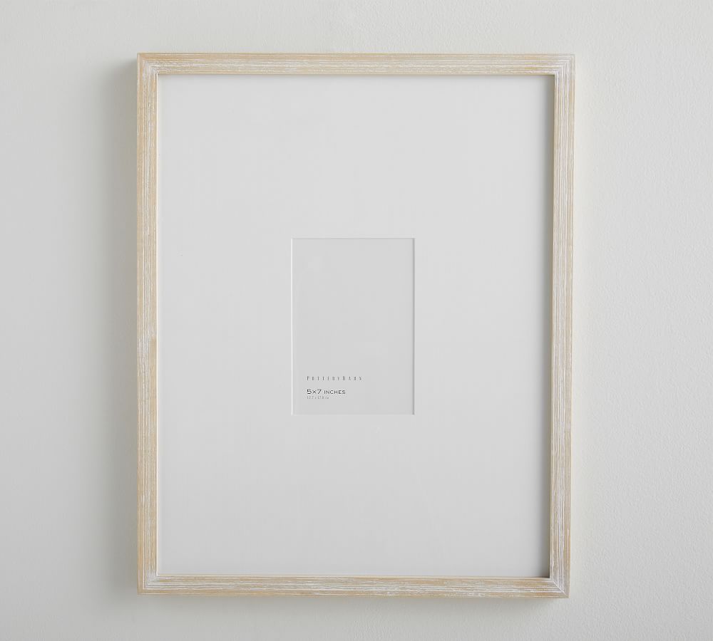 Wood Gallery Single Opening Picture Frames Black Pottery Barn