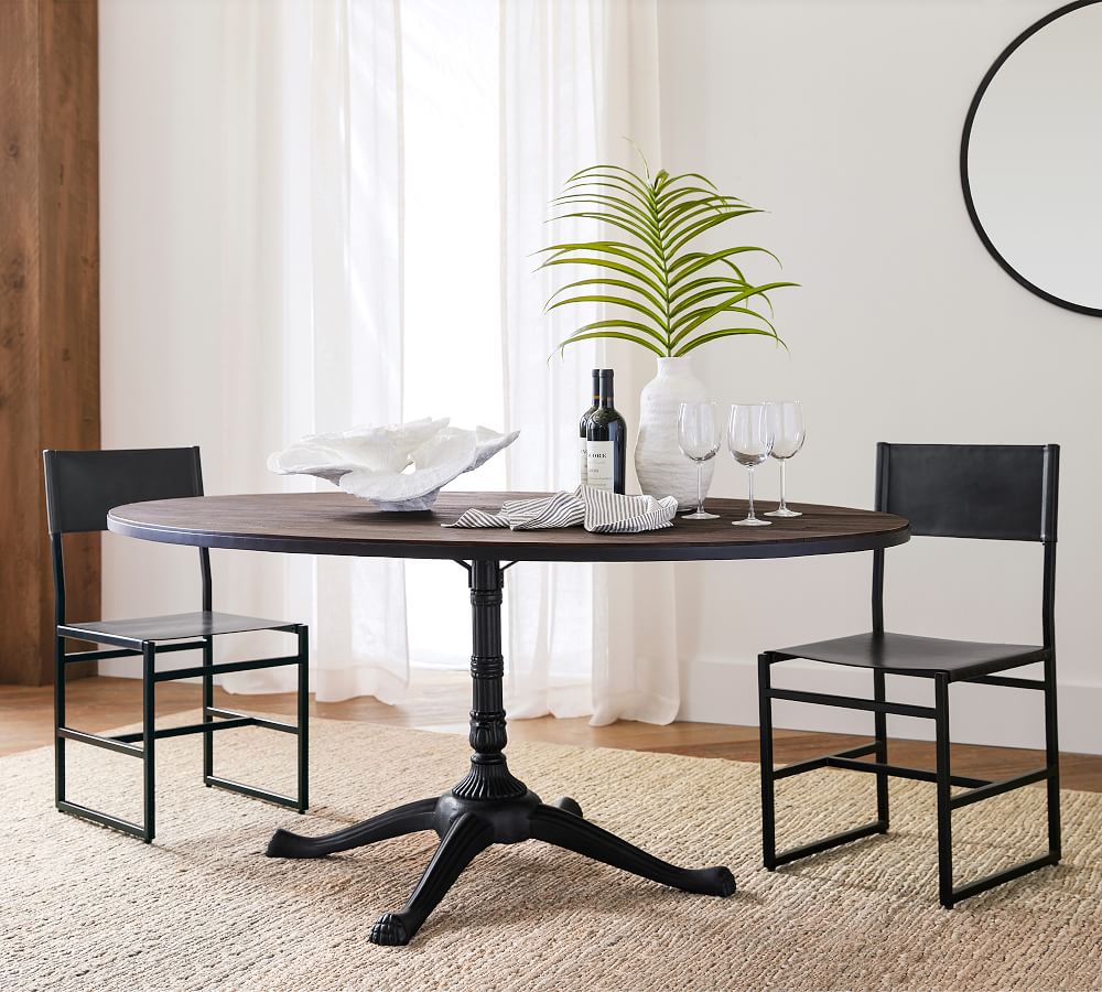 Rae Oval Pedestal Dining Table | Pottery Barn