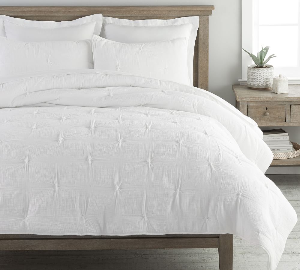 Soft Cotton Handcrafted Quilt Pottery Barn