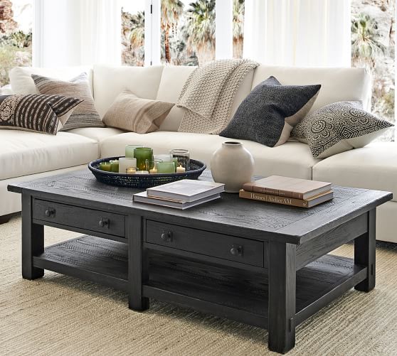 pottery barn center table