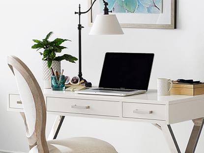 pottery barn ava wood desk