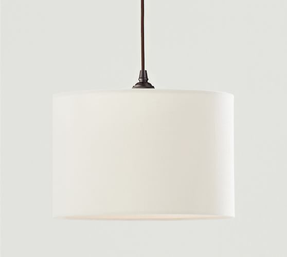 pottery barn drum light