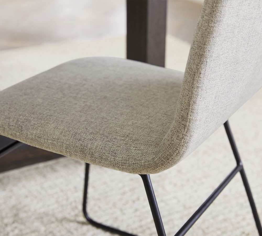 Zoe Metal Dining Chair Pottery Barn