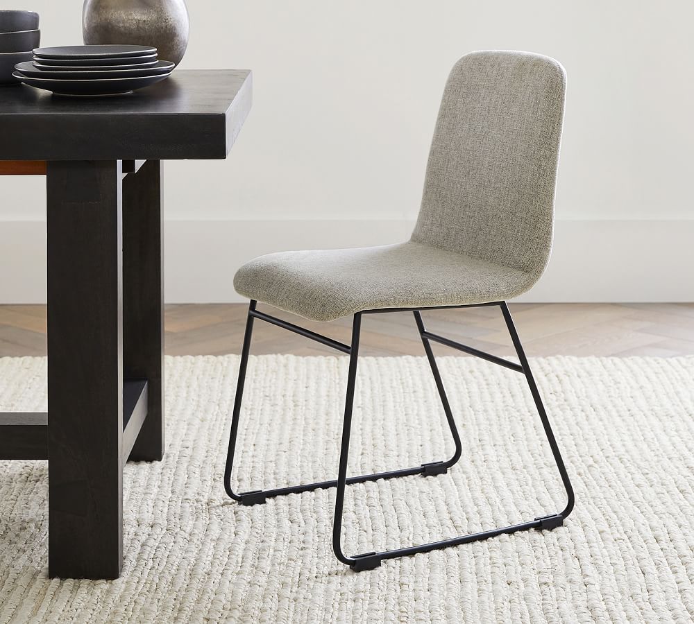 Zoe Metal Dining Chair Pottery Barn
