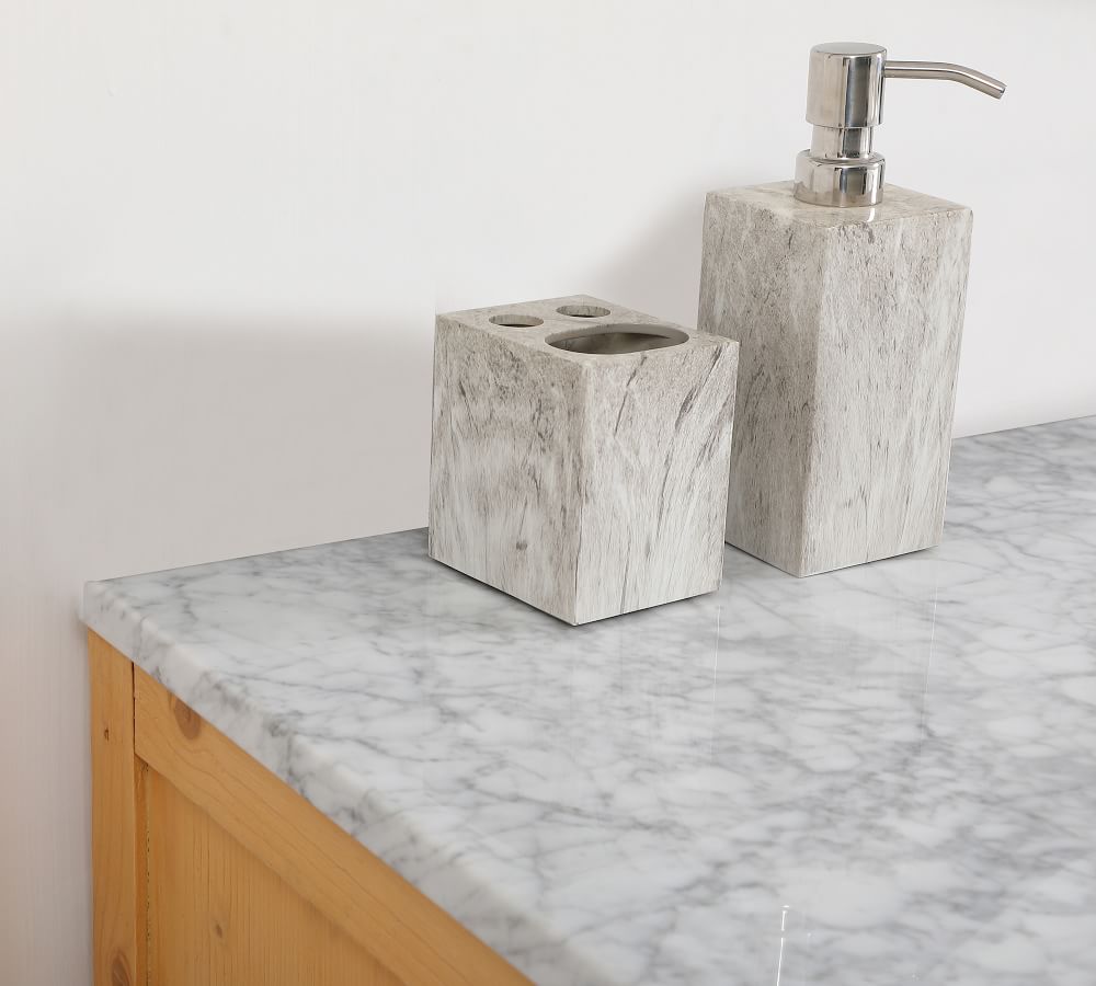 Annelie 48" Marble Top Single Sink Vanity | Pottery Barn
