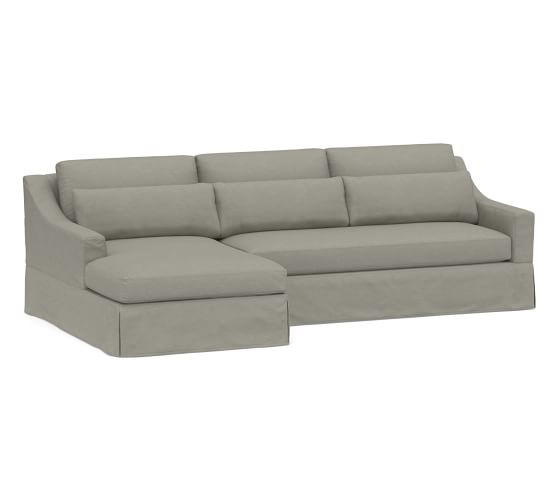 Extra Deep Plush Sofa Pottery Barn