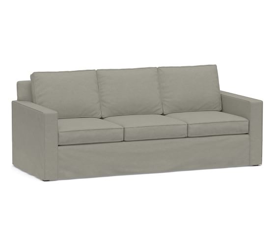 Extra Deep Plush Sofa Pottery Barn