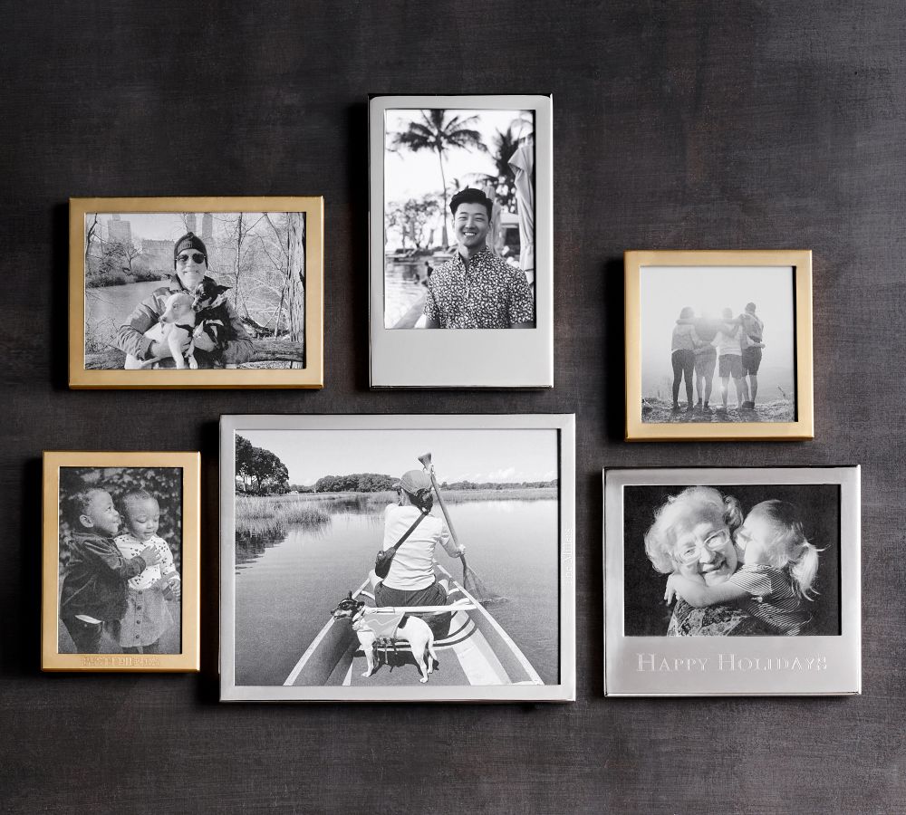Modern Silver Frames Pottery Barn