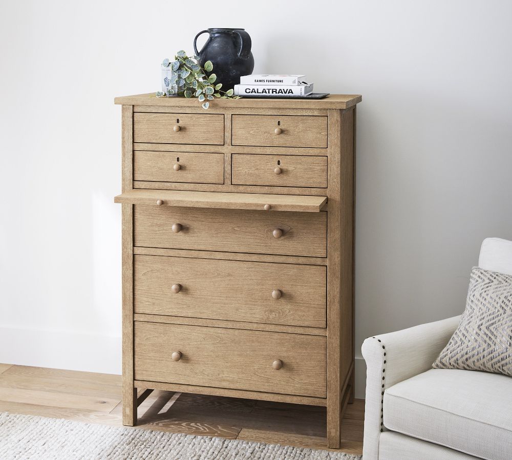 Farmhouse 7-Drawer Tall Dresser | Pottery Barn