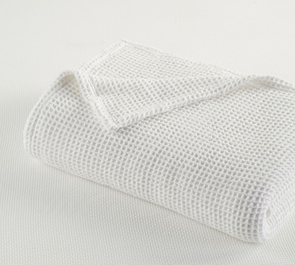 Waffle Weave Blanket Pottery Barn