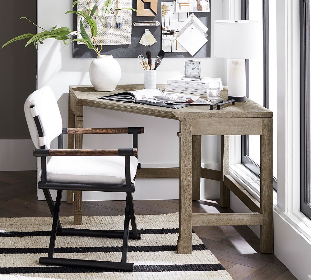 corner desk in dining room