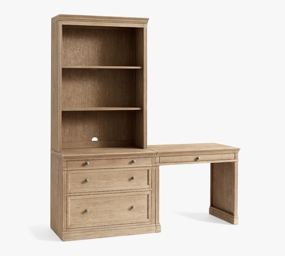 Livingston Desk & Bookcase Set Pottery Barn