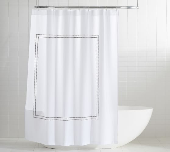 Organic Cotton Shower Curtains Pottery Barn