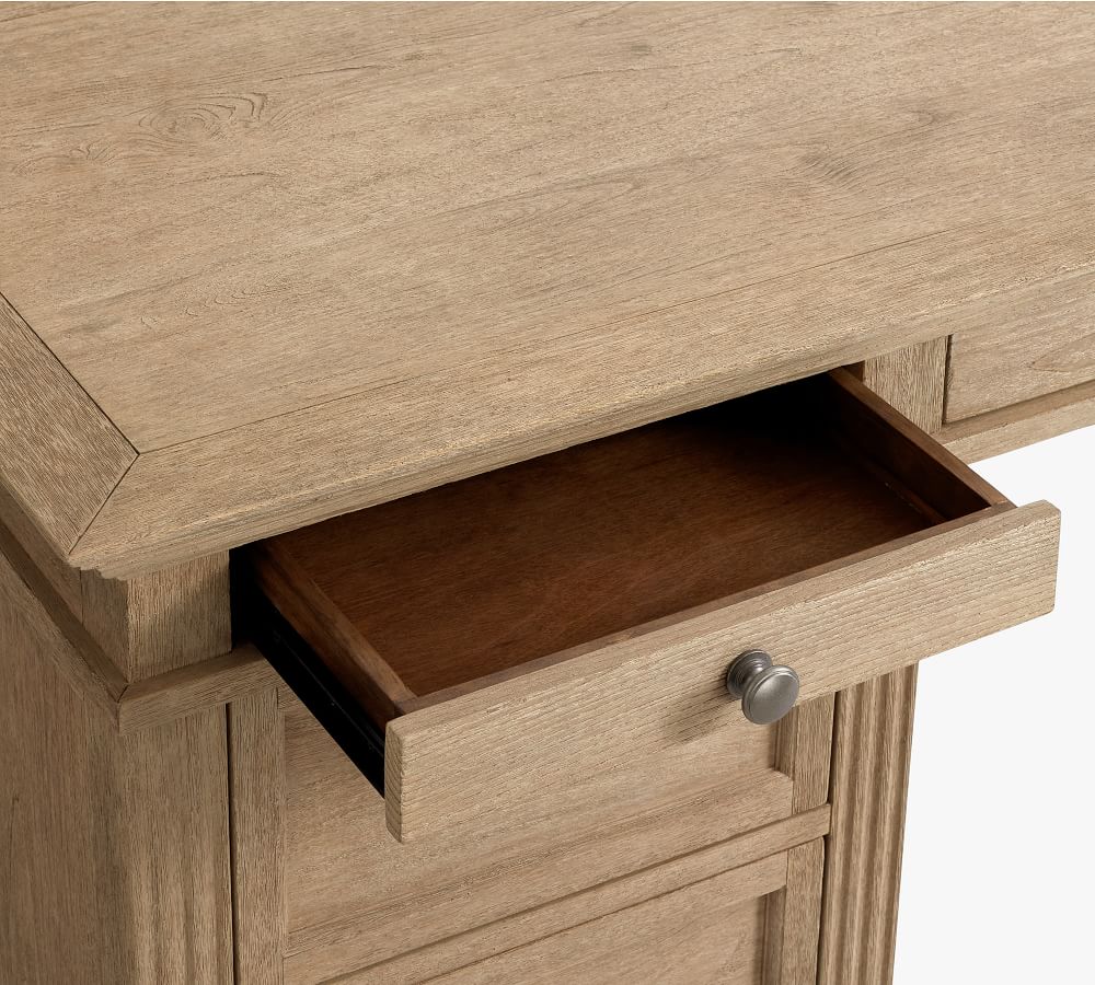Livingston Writing Desk with Drawers Pottery Barn