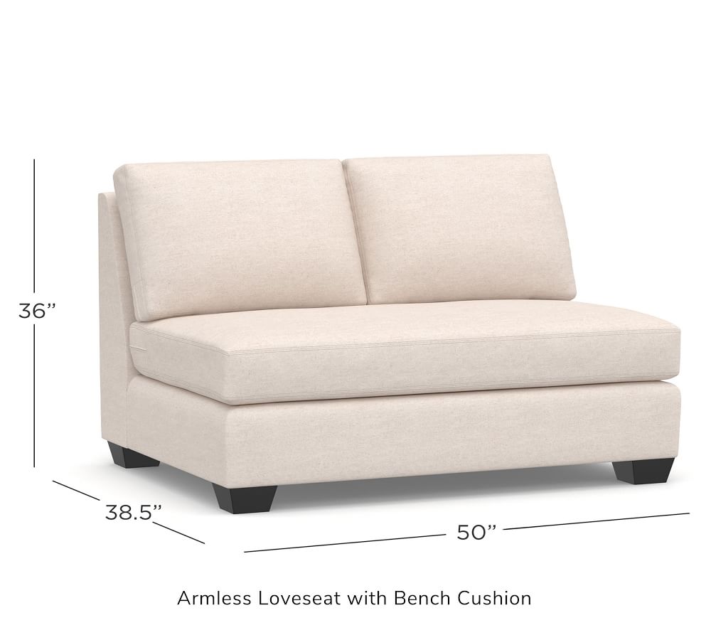 Build Your Own York Slope Arm Upholstered Sectional Components